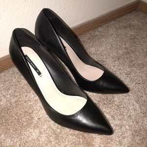 Zara- Black Court Heels
